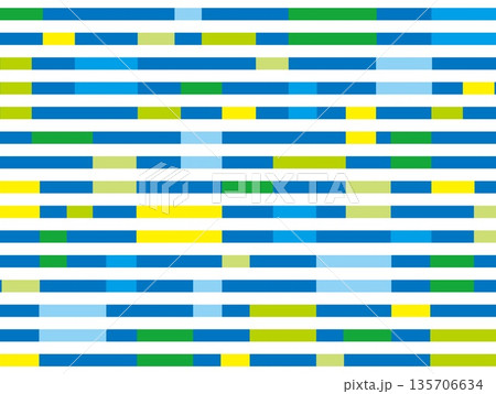 幾何学模様 ボーダー ブルー 白色 幾何学模様 ボーダー ブルー 白色 135706634