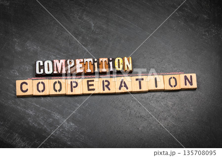 COMPETITION Versus COOPERATION Business Strategy Comparison Using Wooden Letter Blocks COMPETITION Versus COOPERATION Business Strategy Comparison Using Wooden Letter Blocks 135708095