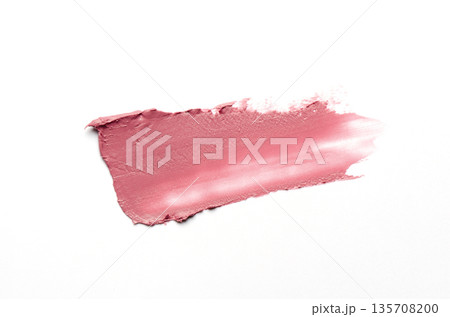 Lipstick sample on a white background 135708200