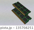 ノートパソコン(PC)のメインメモリ(RAM)(右寄せ) ノートパソコン(PC)のメインメモリ(RAM)(右寄せ) 135708251