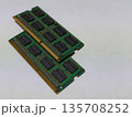 ノートパソコン(PC)のメインメモリ(RAM)(左寄せ) ノートパソコン(PC)のメインメモリ(RAM)(左寄せ) 135708252