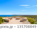 Panoramic coastal view from Narungga Lookout  135708849