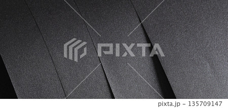 dark paper with black abstract texture and premium design. Fine modern material and minimalistic dark paper with black abstract texture and premium design. Fine modern material and minimalistic 135709147