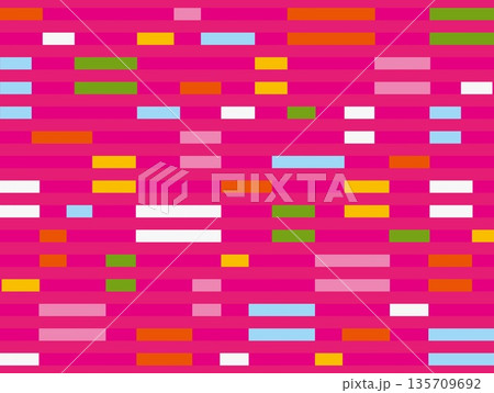 幾何学模様 四角形 ピンク 幾何学模様 四角形 ピンク 135709692