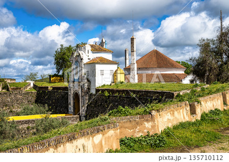 The Chapel of Our Lady of Conceicao in Elvas, Portugal. It features intricate azulejos and religious art. The Chapel of Our Lady of Conceicao in Elvas, Portugal. It features intricate azulejos and religious art. 135710112