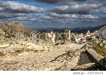 The medieval village of Marvao in the district of Portalegre, Portugal 135710131