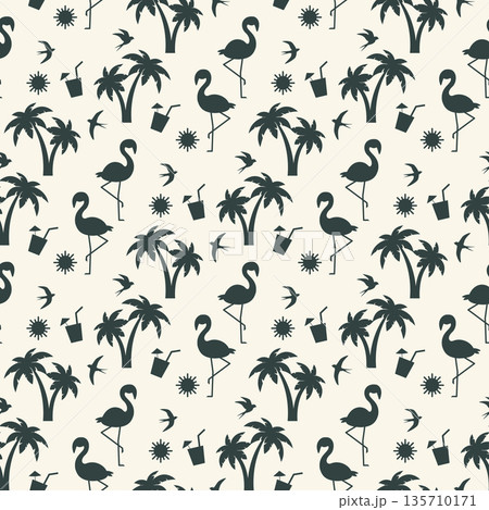 monochrome summer pattern 135710171