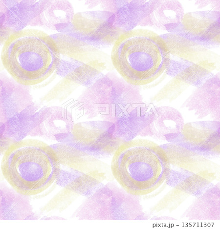 Abstract seamless pattern of acid spots in pastel technique with retro texture graininess.Pink,yellow and purple colors in a dynamic movement .Big brushstrokes,spots and splash for background Abstract seamless pattern of acid spots in pastel technique with retro texture graininess.Pink,yellow and purple colors in a dynamic movement .Big brushstrokes,spots and splash for background 135711307