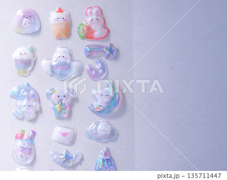 ぷっくりがかわいい大人気の立体シール ぷっくりがかわいい大人気の立体シール 135711447