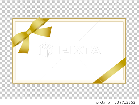 一張簡約而精美的金色賀卡 一張簡約而精美的金色賀卡 135712552