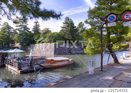 ぐるっと松江堀川めぐり　大手前広場乗船場 135714355