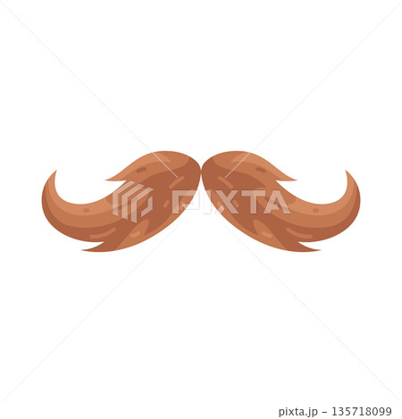 Illustration of mustache Illustration of mustache 135718099
