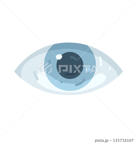 Illustration of human eye Illustration of human eye 135718107