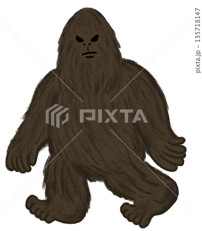 UMAビッグフットのイラスト素材 135718147