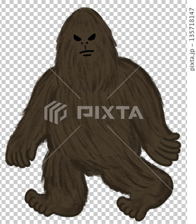 UMAビッグフットのイラスト素材 135718147