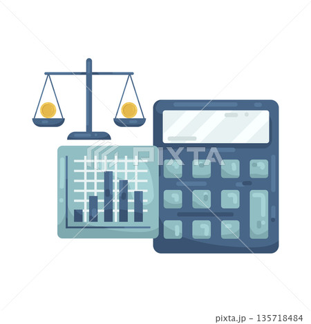 Illustration of Balance Sheet Illustration of Balance Sheet 135718484