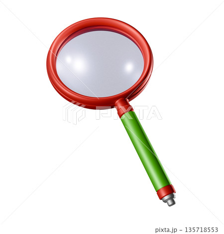 虫眼鏡 ルーペ (検索イメージにも Search)透過素材 虫眼鏡 ルーペ (検索イメージにも Search)透過素材 135718553