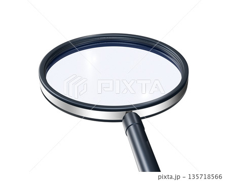 虫眼鏡 ルーペ (検索イメージにも Search)透過素材 虫眼鏡 ルーペ (検索イメージにも Search)透過素材 135718566