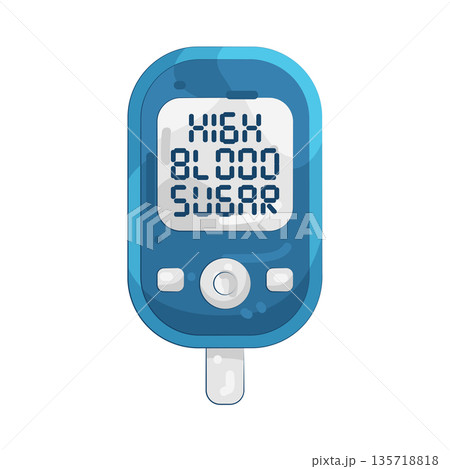 Illustration of High blood sugar 135718818