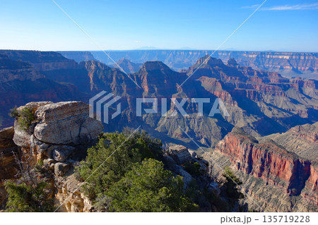 グランドキャニオン ノースリム《グランドキャニオンロッジ周辺からの夕景》 135719228