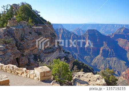 グランドキャニオン・ノースリム《グランドキャニオンロッジ周辺の絶景》 グランドキャニオン・ノースリム《グランドキャニオンロッジ周辺の絶景》 135719235