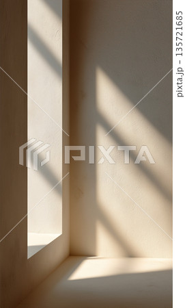 Mockup background with abstract window light...のイラスト素材 [135721685] - PIXTA