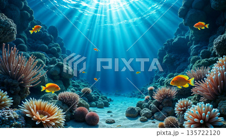 海中の風景 135722120