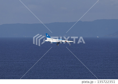 青い海とブルーインパルス 135722351