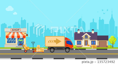 Internet Shopping Banner Internet Shopping Banner 135723492