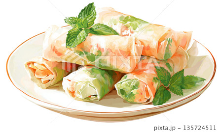 spring roll 135724511