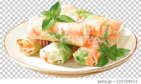 spring roll 135724511