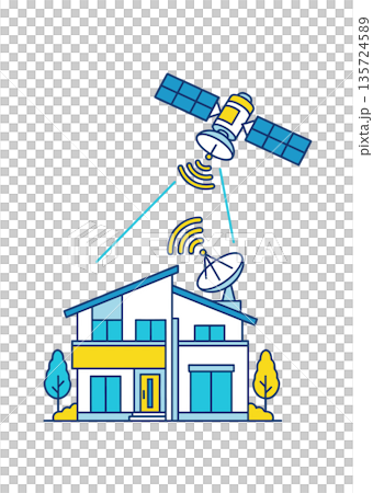 衛星網路連線您家 135724589