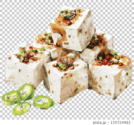 Stinky tofu 135724981