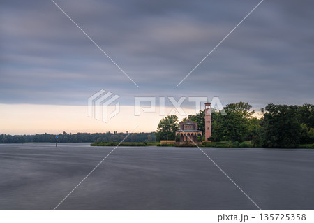 Sacrow church, Brandenburg, Germany Sacrow church, Brandenburg, Germany 135725358