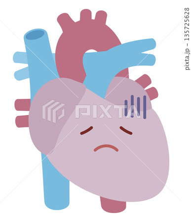 不健康な心臓のキャラクター 不健康な心臓のキャラクター 135725628