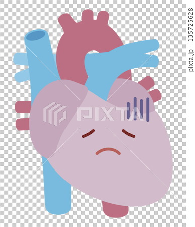 不健康な心臓のキャラクター 不健康な心臓のキャラクター 135725628