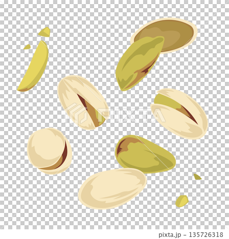 開心果插圖，簡單的向量素材 135726318