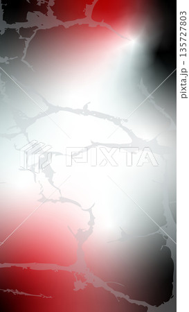 抽象的縦長グラデーションスポーツイベント・ナイトゲームベクター背景　黒と赤 135727803