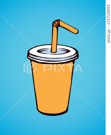 Cocktail. Vector drawing Cocktail. Vector drawing 135728093
