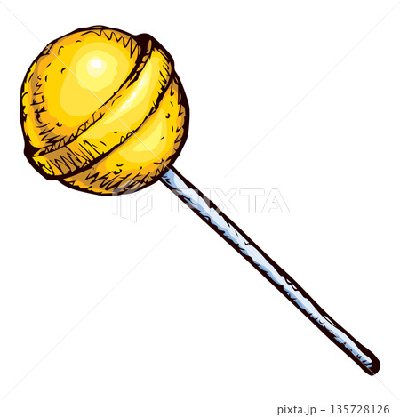 Lollipop. Vector drawing Lollipop. Vector drawing 135728126