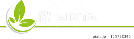 Leaves, plants, naturopath, wellness, gardener, nature background, lifestyle design 135728346
