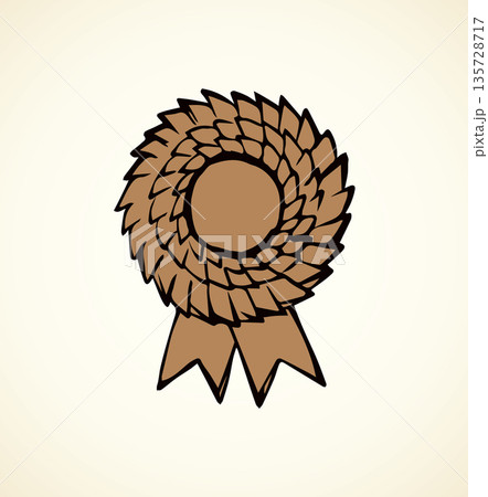 Medal. Vector drawing Medal. Vector drawing 135728717