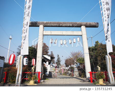 栃木県 祖母井神社 初詣 栃木県 祖母井神社 初詣 135731245