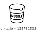 インスタントヌードルのアイコン 135731538
