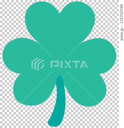 Three leaf shamrock clover for st patricks day lucky celebration. Three leaf shamrock clover for st patricks day lucky celebration. 135732599