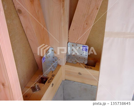 筋交い 金具 建築 筋交い 金具 建築 135738645
