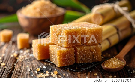 サトウキビ由来の黒糖3 135738704