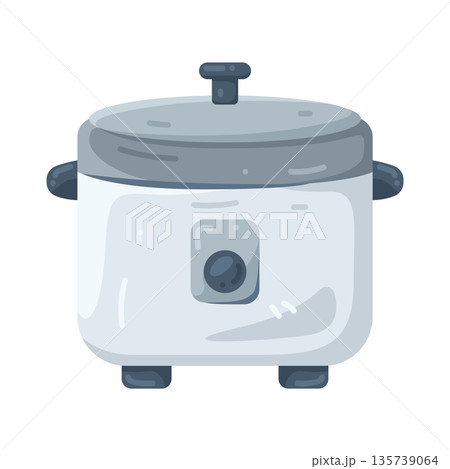 Illustration of rice cooker Illustration of rice cooker 135739064