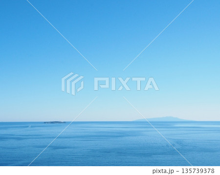 碧い海と空 135739378