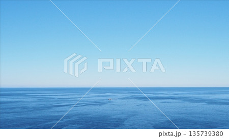 碧い海と空 135739380